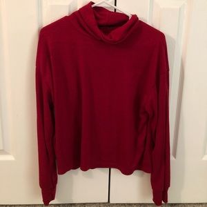 Red Turtleneck